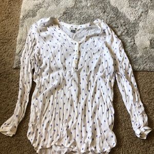 Quarter sleeve casual top